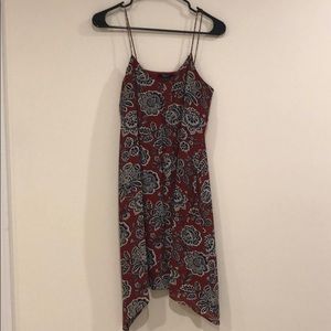 Strappy Silk Slip Dress